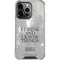 Game of Thrones: Tyrion Lannister Quote iPhone 15 Pro Clear Case